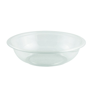 32OZ PLASTIC CLEAR ROUND BOWL